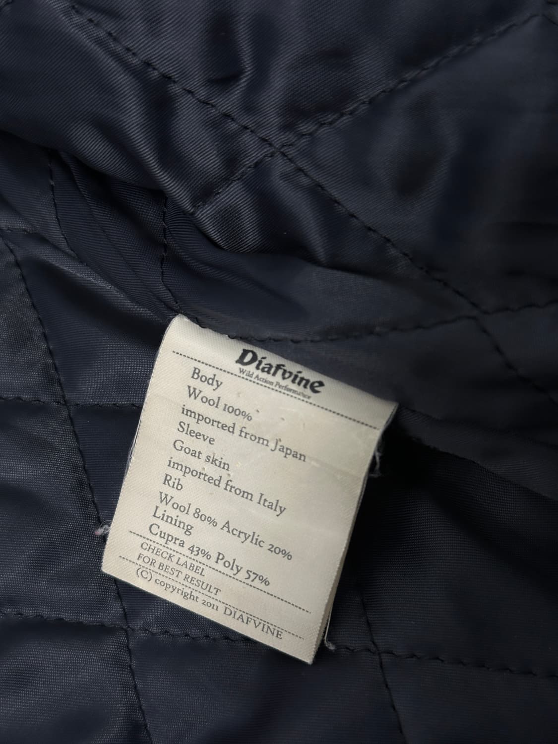 디아프바인 Goat skin 바시티 m 상품이미지7