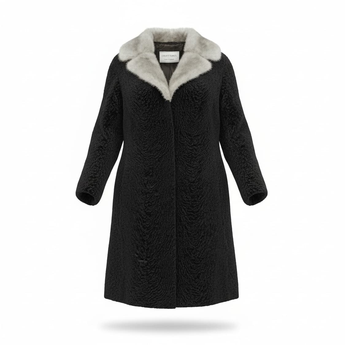 일본 빈티지 밍크 퍼카라 블랙 코트 🖤 상품이미지2