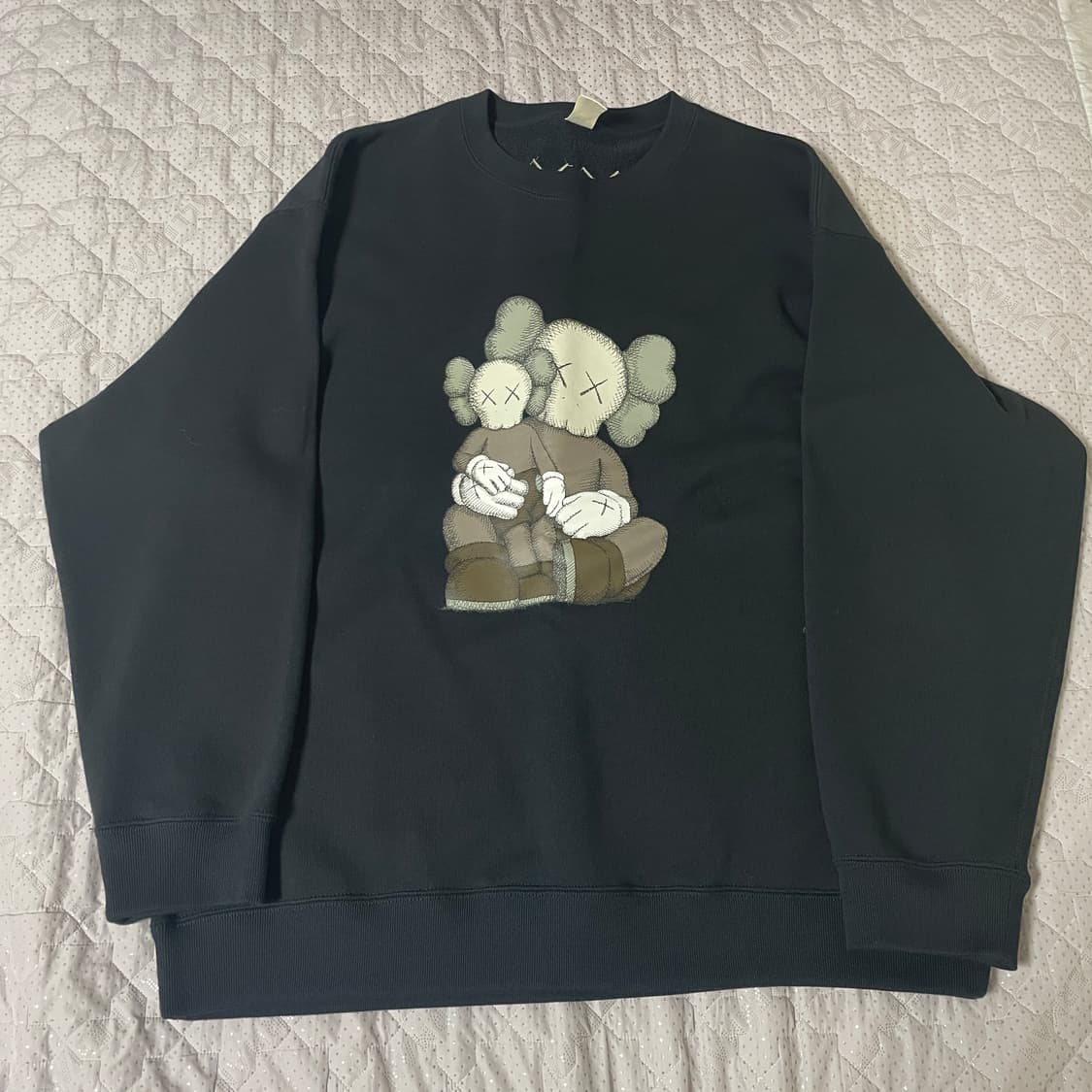 유니클로 카우스 맨투맨 롱슬리브 2XL 상품이미지1