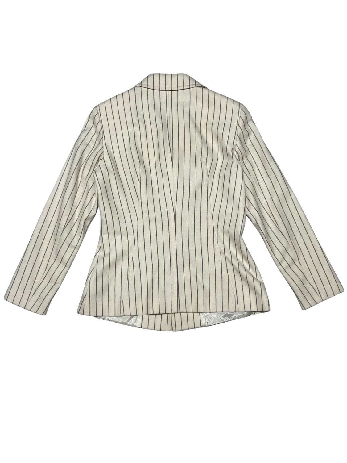 HUGO BOSS 여성 울 스트라이프 자켓 상품이미지5