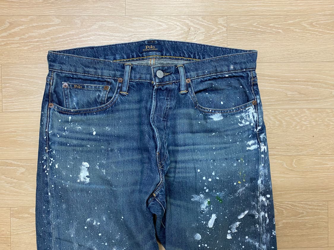 폴로 랄프로렌 페인트 데님 (32/32) 상품이미지2