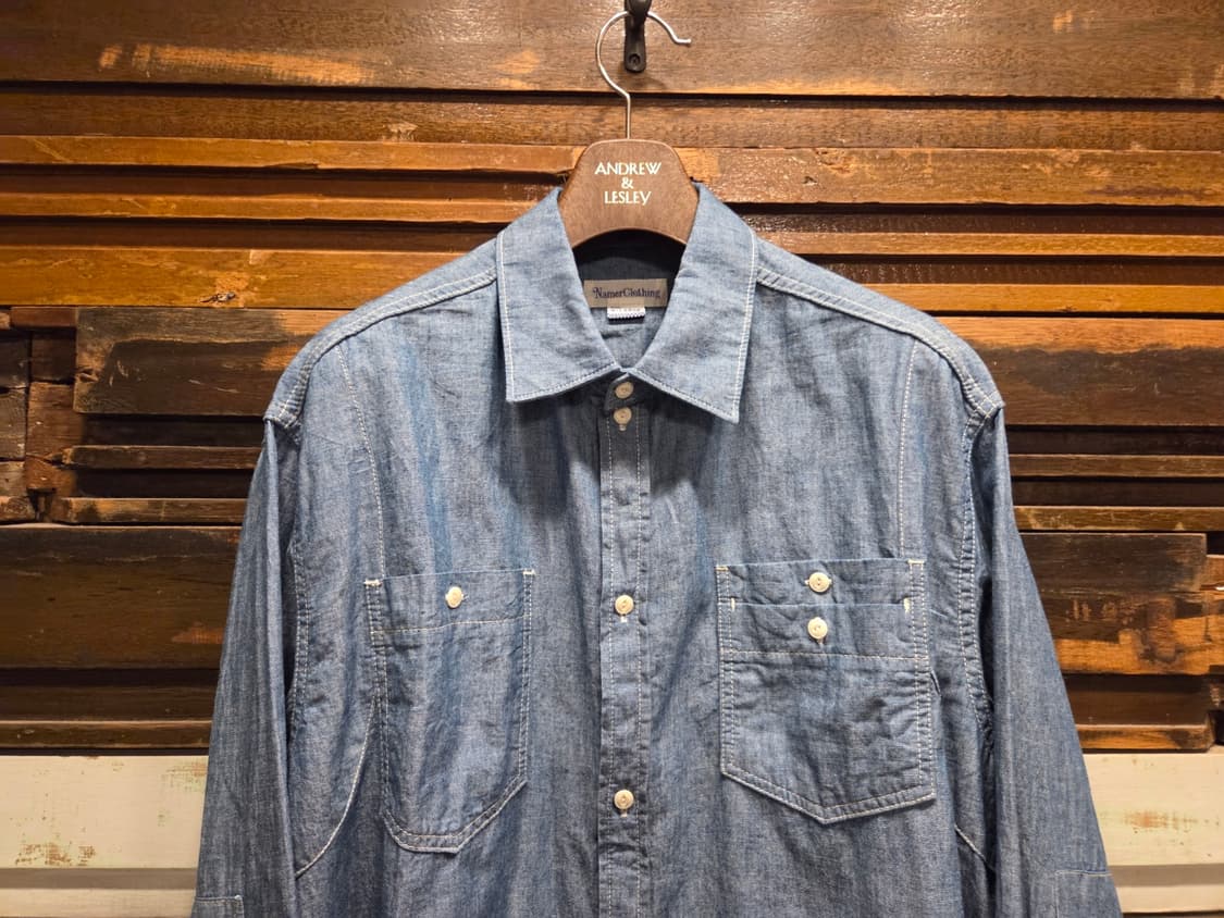 네이머클로딩 샴브레이셔츠 상품이미지2