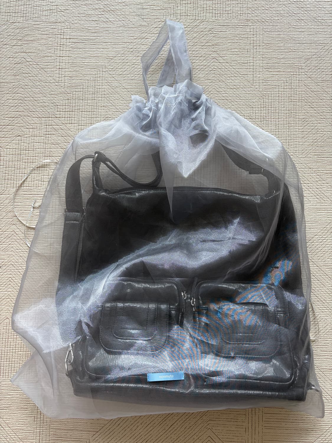 노앤뮤트 3 Way Pocket Bag Black 상품이미지6