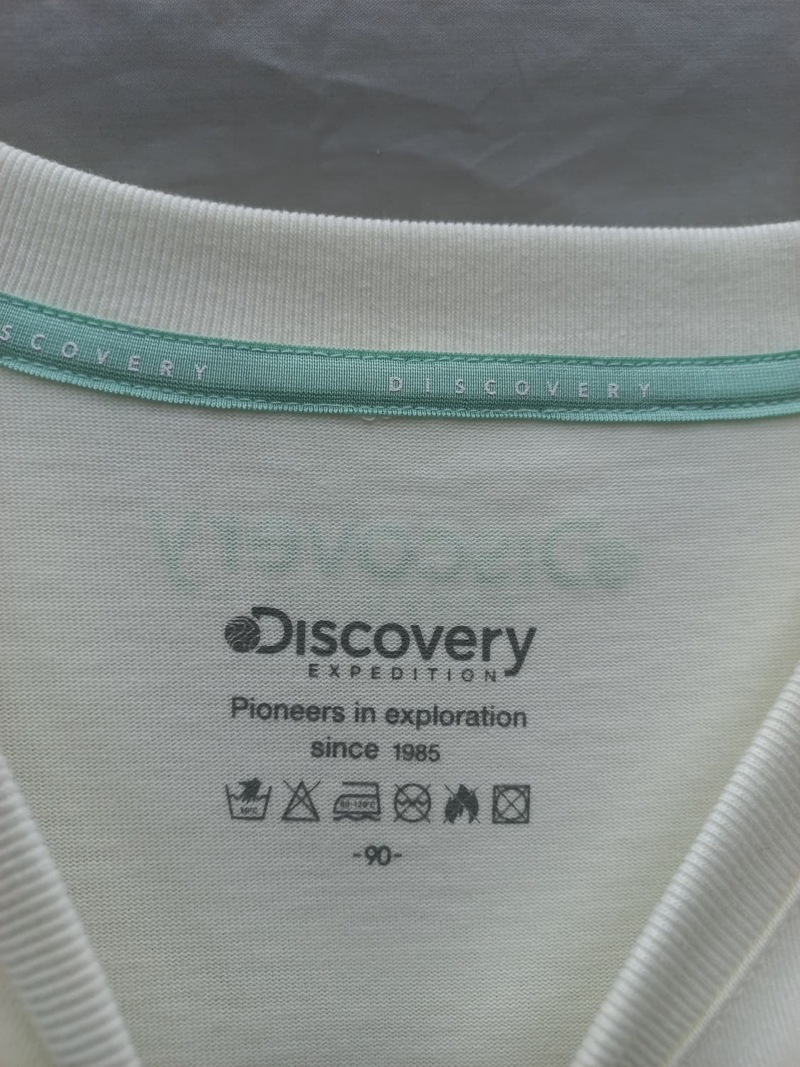 디스커버리 롱 루즈핏 원피스 아이보리 (여90) 상품이미지4