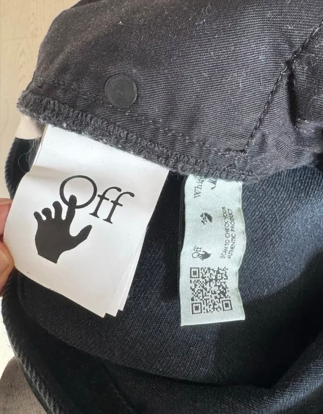 오프화이트 다이애고날 슬림 진 34 청바지 상품이미지8