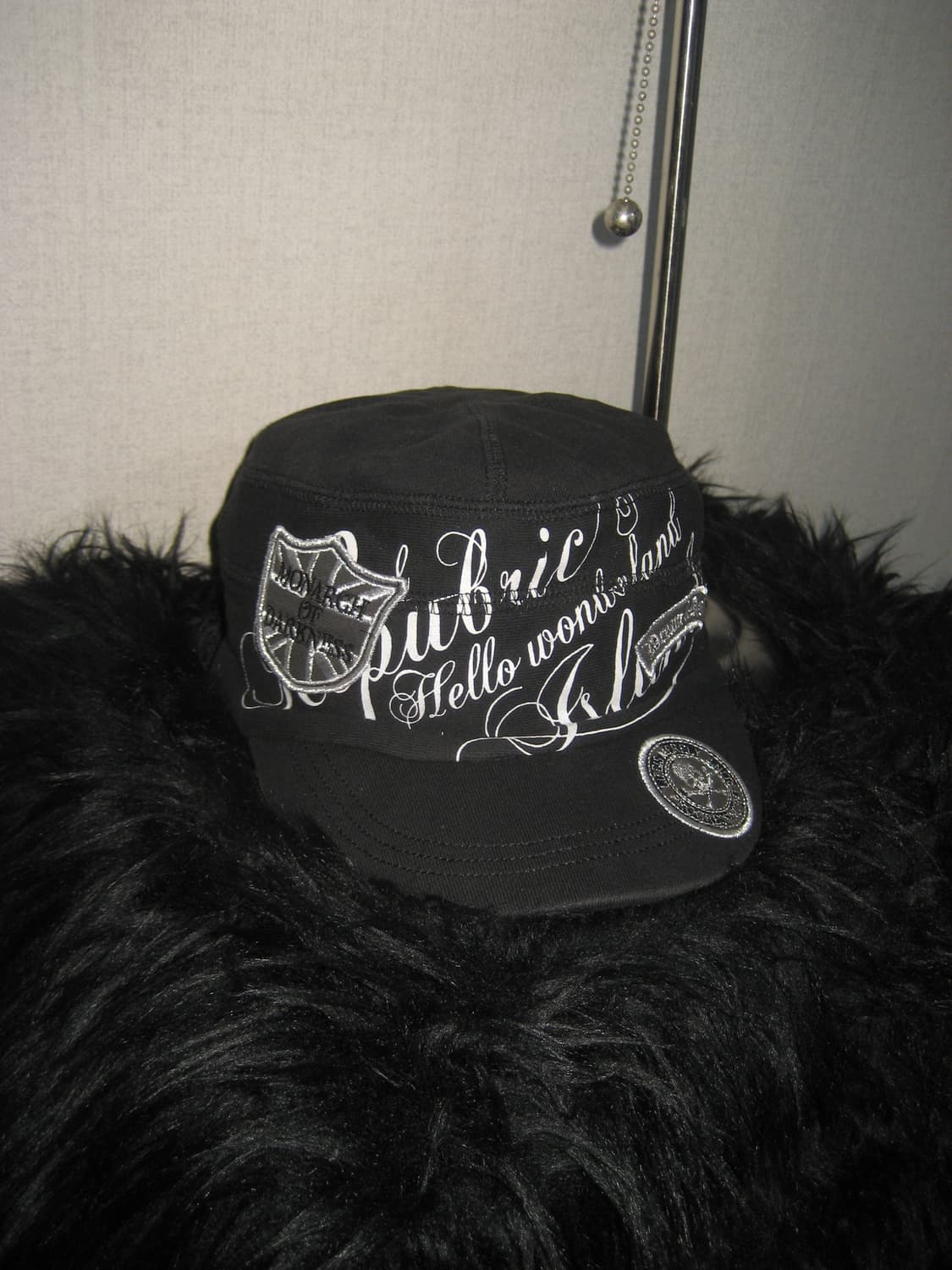 펑크 레터링 캡 모자 상품이미지5