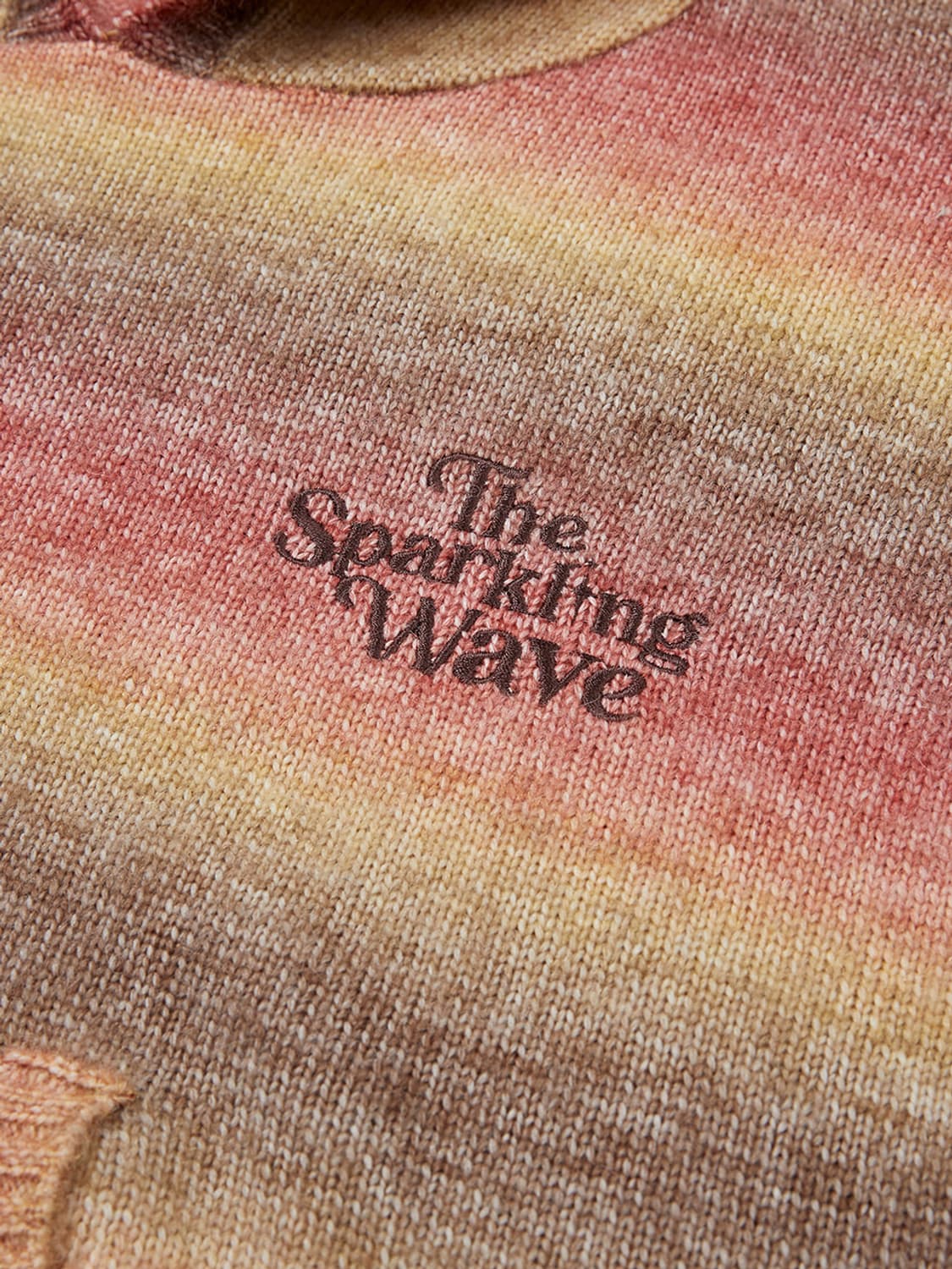 Gradation Knit Hoodie Brown 상품이미지4