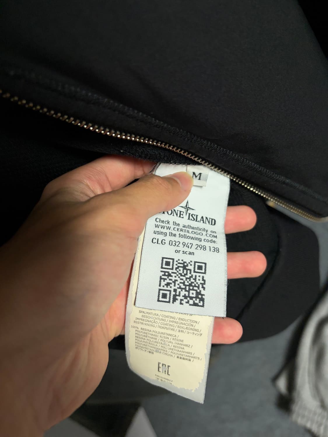 스톤아일랜드 소프트쉘 바람막이 자켓 상품이미지5