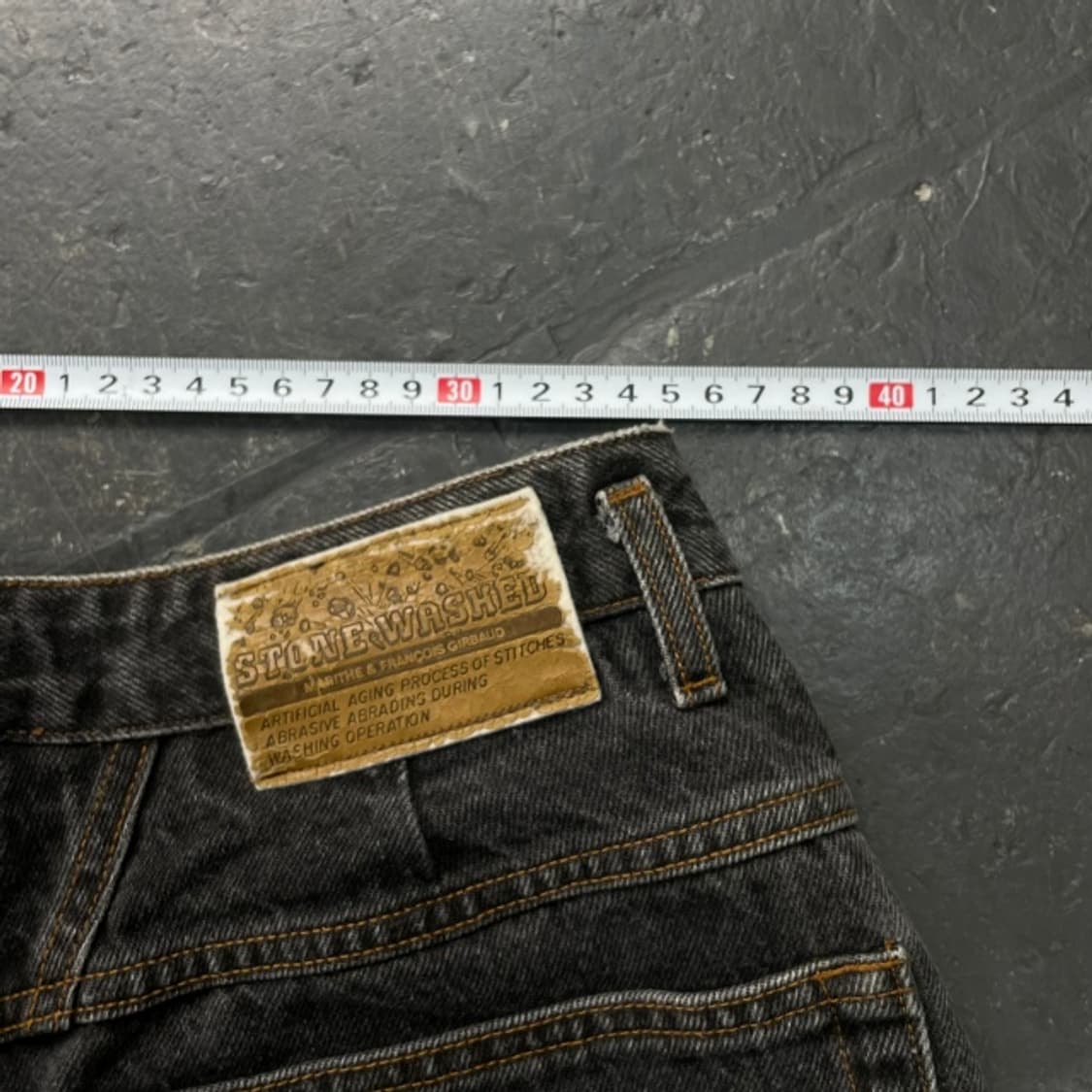 32 90s 마리떼 프랑소와 저버 데님팬 상품이미지8