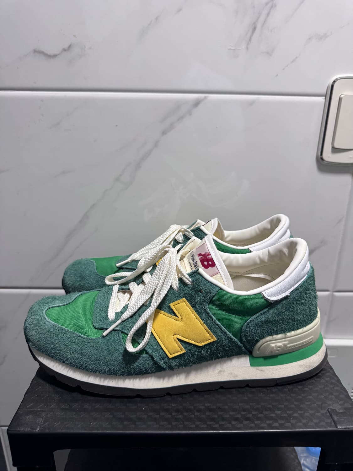 뉴발란스 990v1 USA 그린 골드 280 상품이미지5