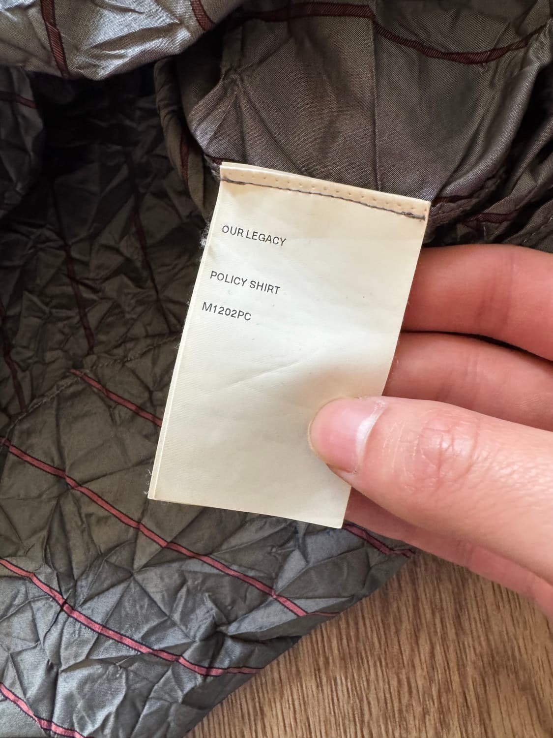 아워레가시 크러쉬드 메모리 셔츠 상품이미지5