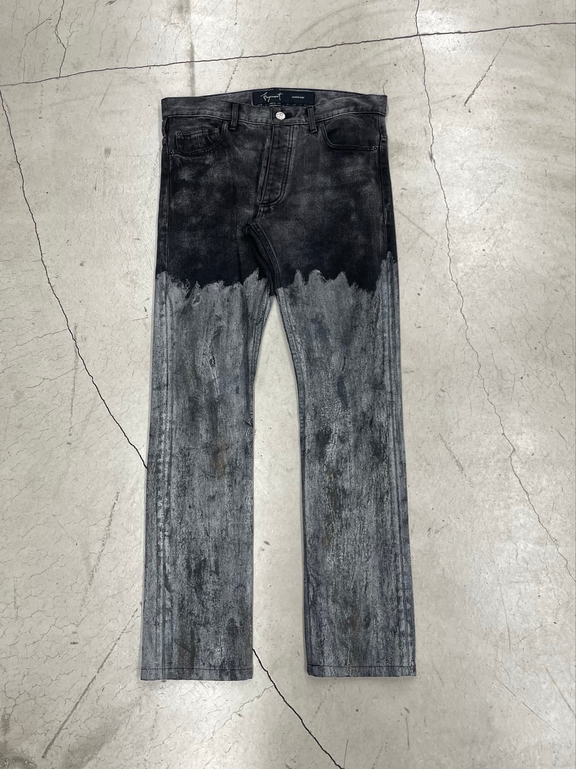 FAGASSENT by TOSHIKI AOKI WAXED PANTS 상품이미지1