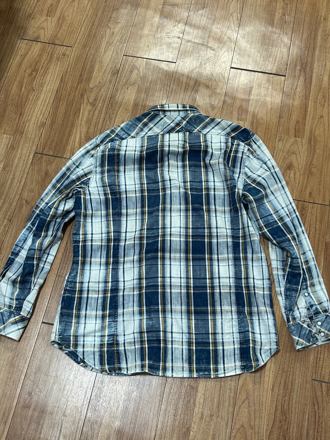 웨스턴 체크셔츠 상품이미지2