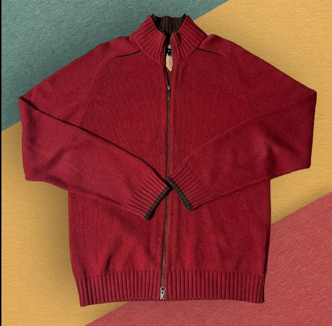 타미힐피거 울 니트집업 L 사이즈 상품이미지2