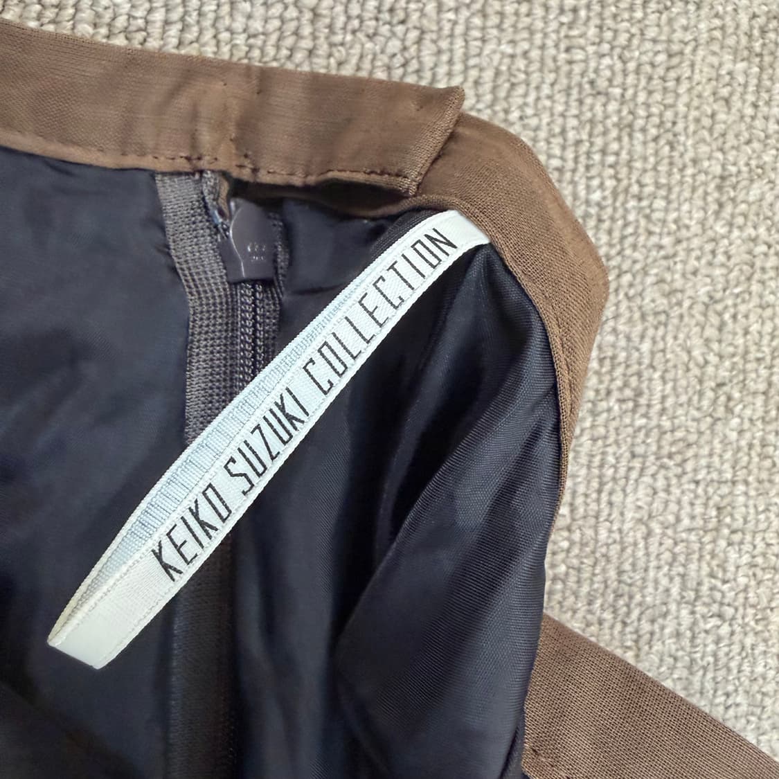 KEIKO SUZUKI 케이코스즈키 오간자 롱 스커트  상품이미지3