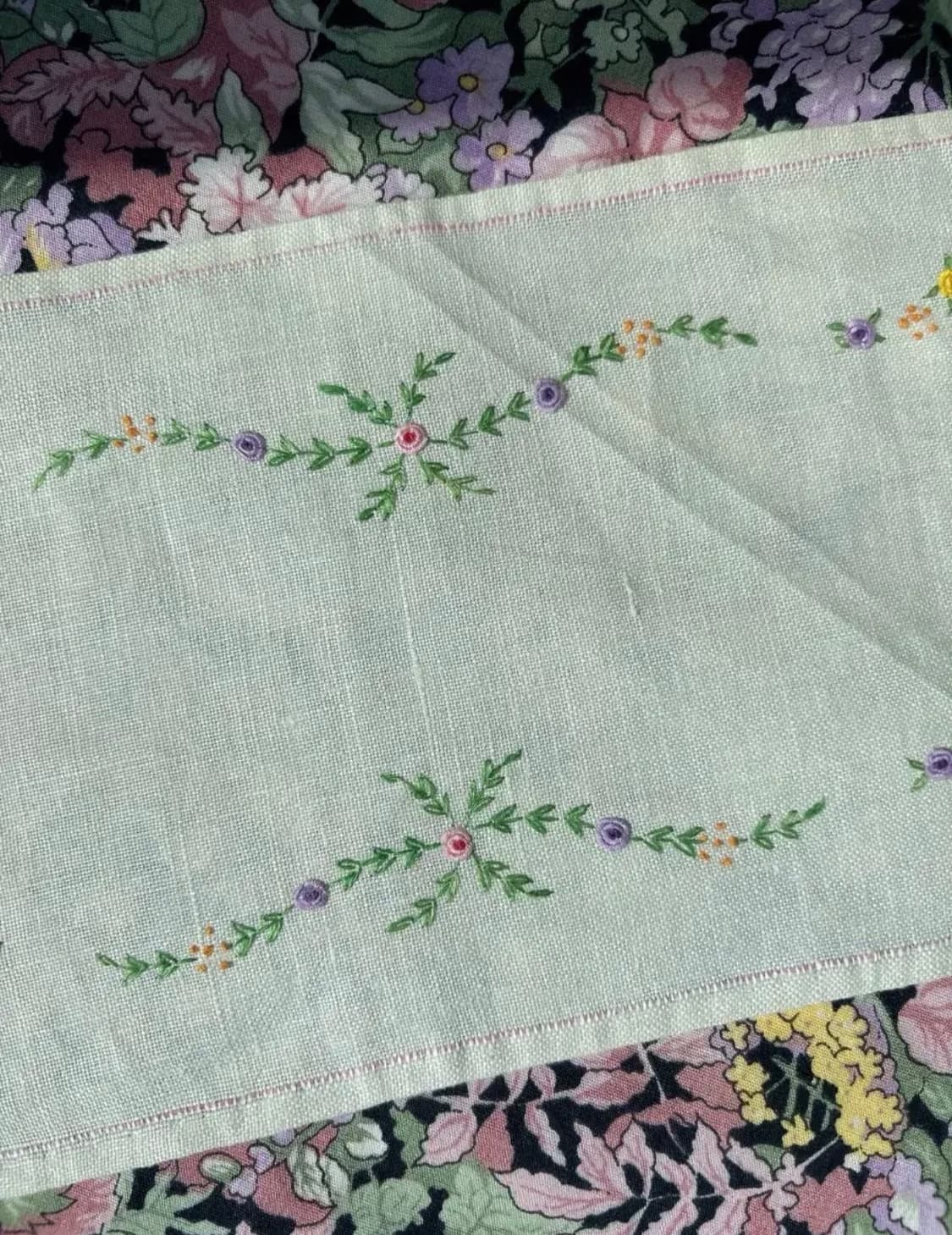 빈티지 손자수 샌드위치 도일리 상품이미지4