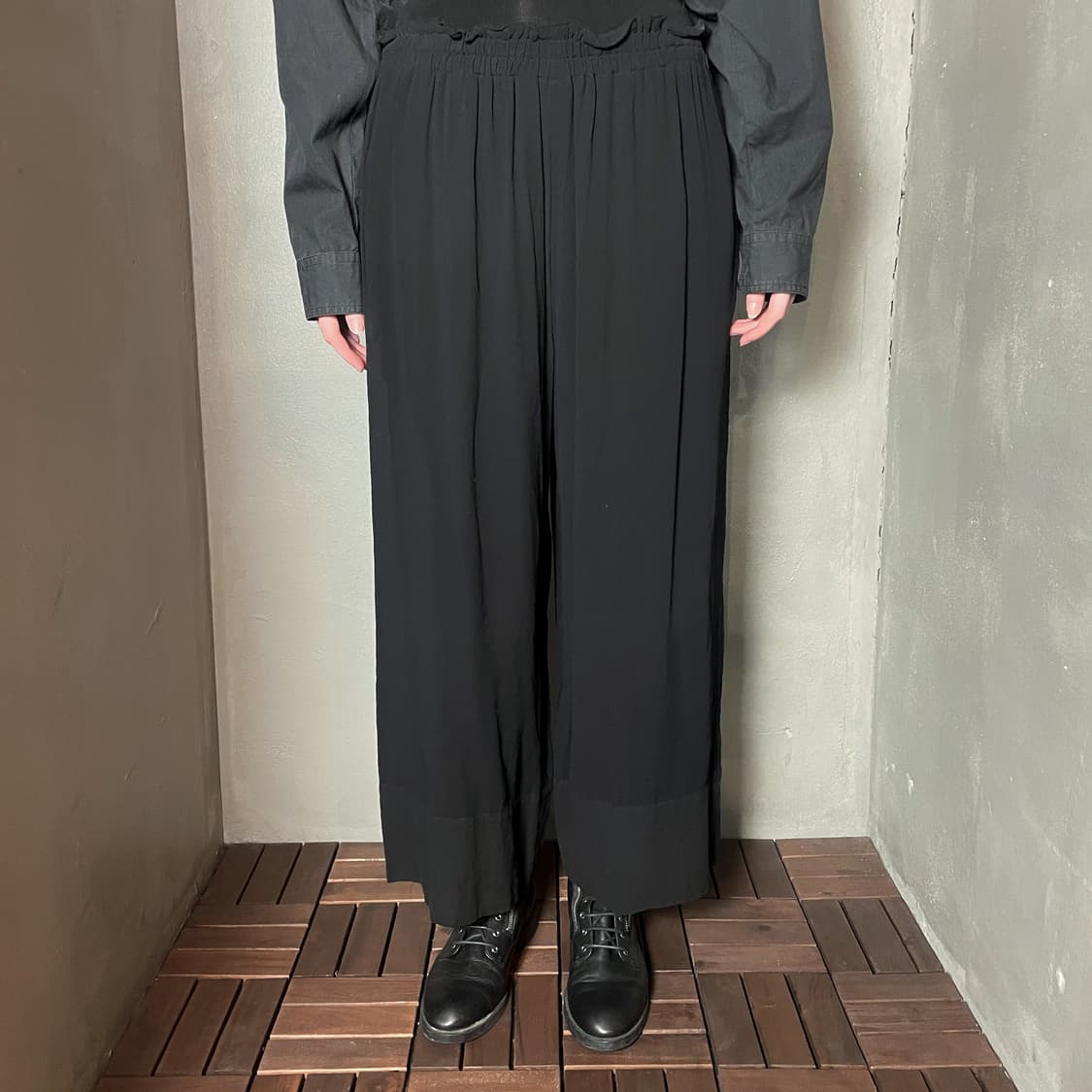 요지 야마모토 레이온 팬츠 상품이미지3