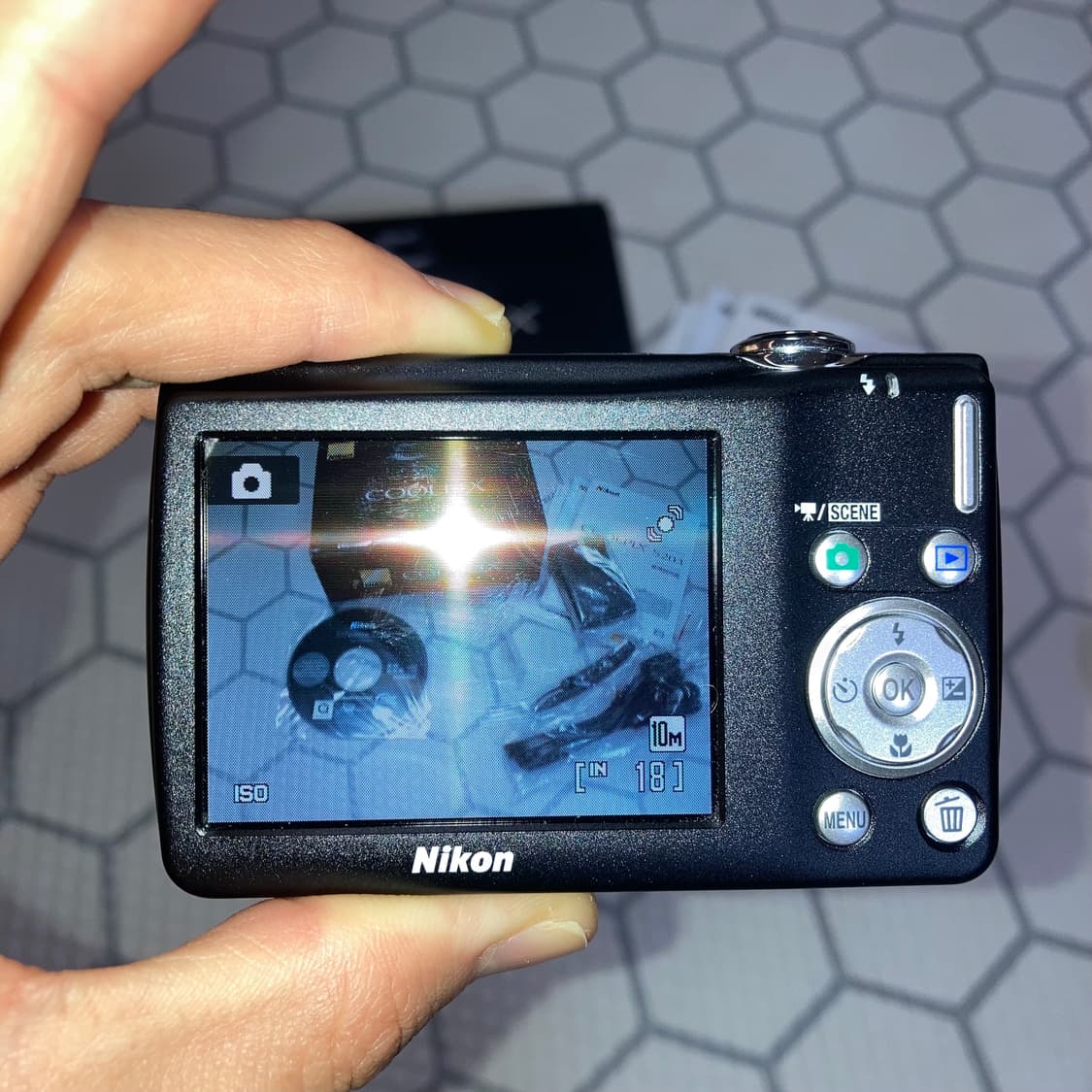 (풀박스) 니콘 쿨픽스 S203 블랙 빈티지 디카 상품이미지7