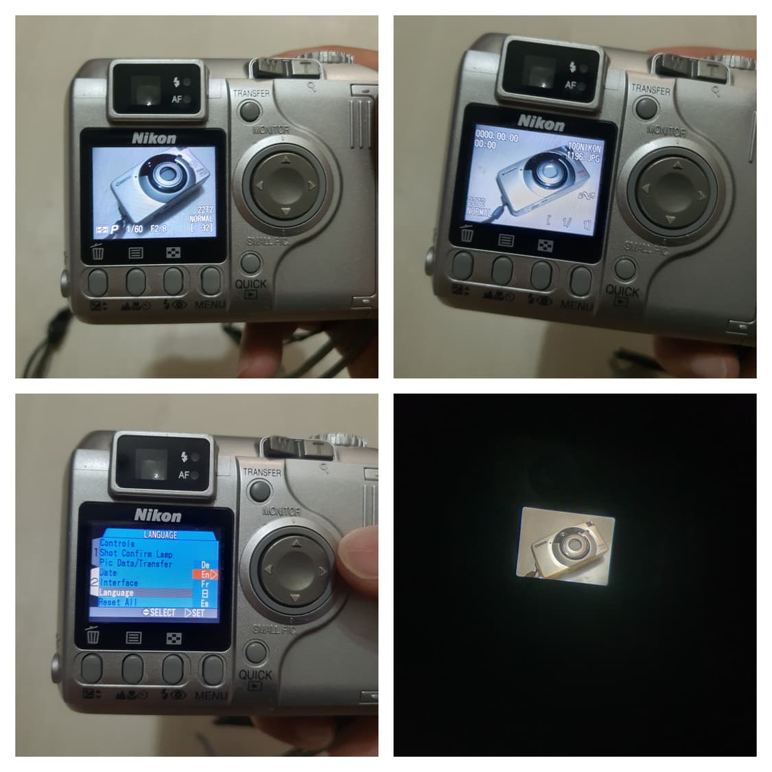 니콘 쿨픽스 4300 디카와 CF카드 상품이미지6