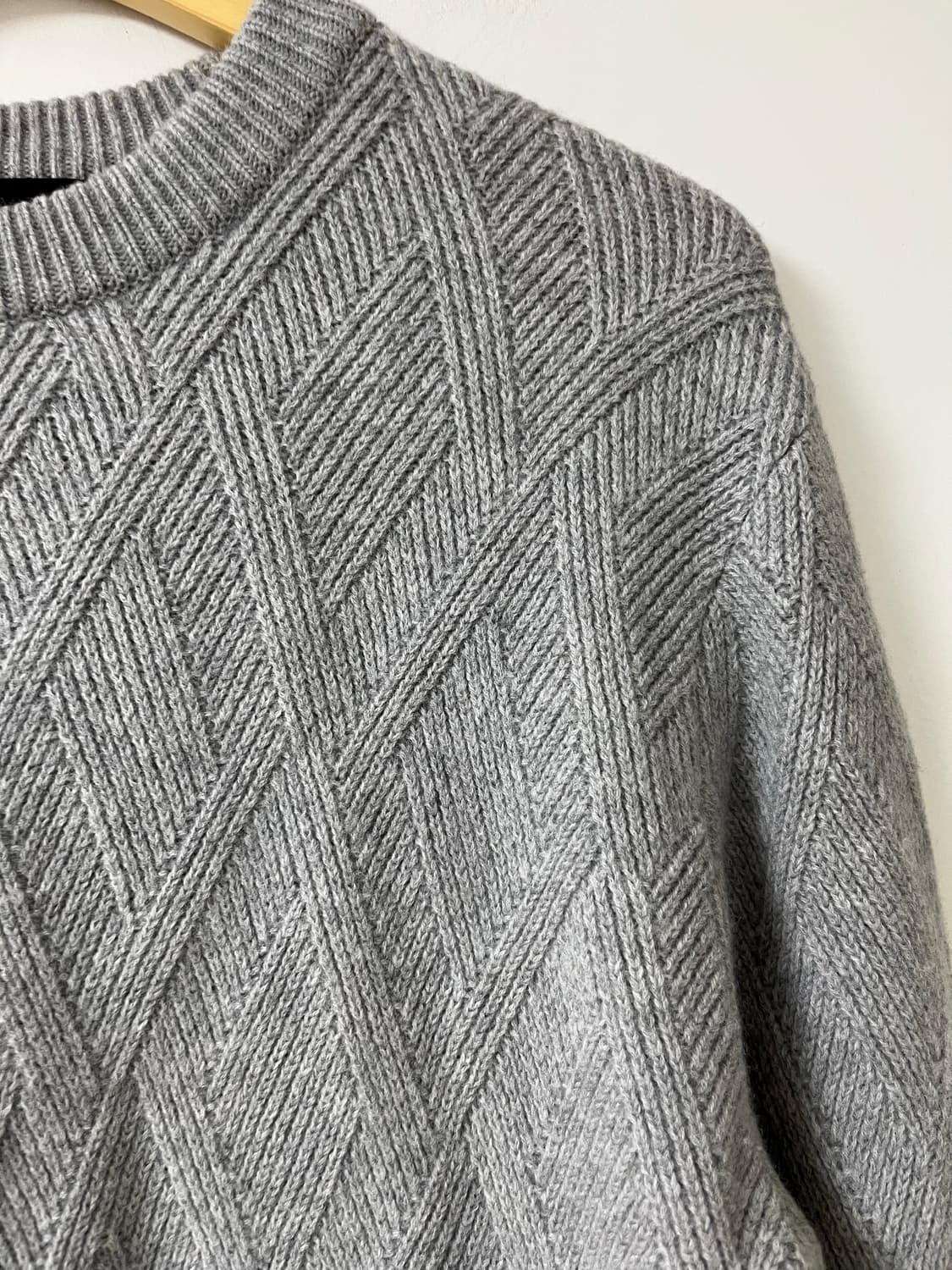 타임 옴므 니트 모100% 상품이미지3