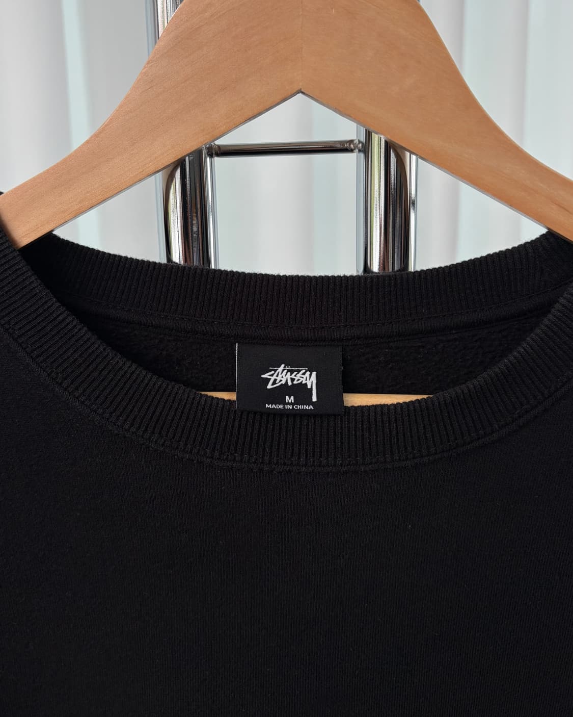 [M]스투시 로즈 헤비코튼 기모 맨투맨 상품이미지6