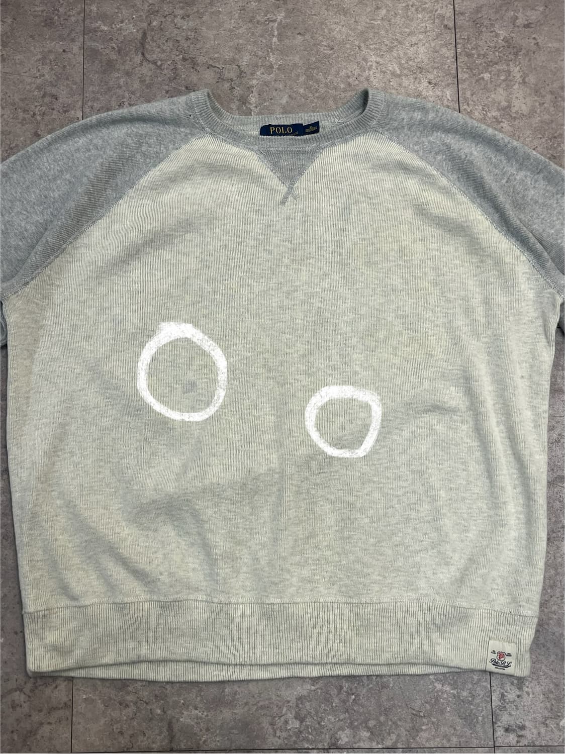 폴로 랄프로렌 나그랑 니트 그레이 XL #csz2369 상품이미지5