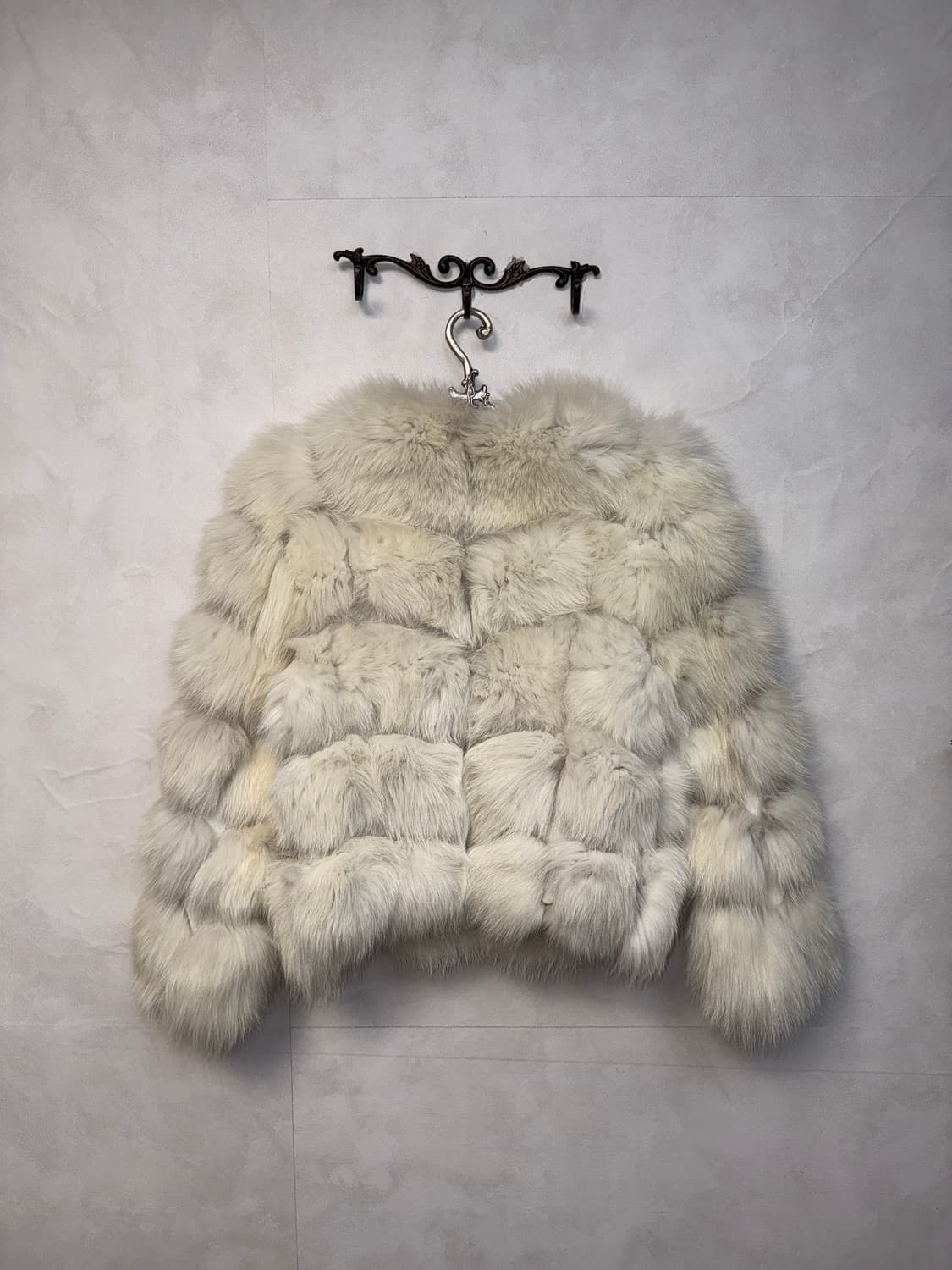 Ivory saga fox fur short jacket  상품이미지3