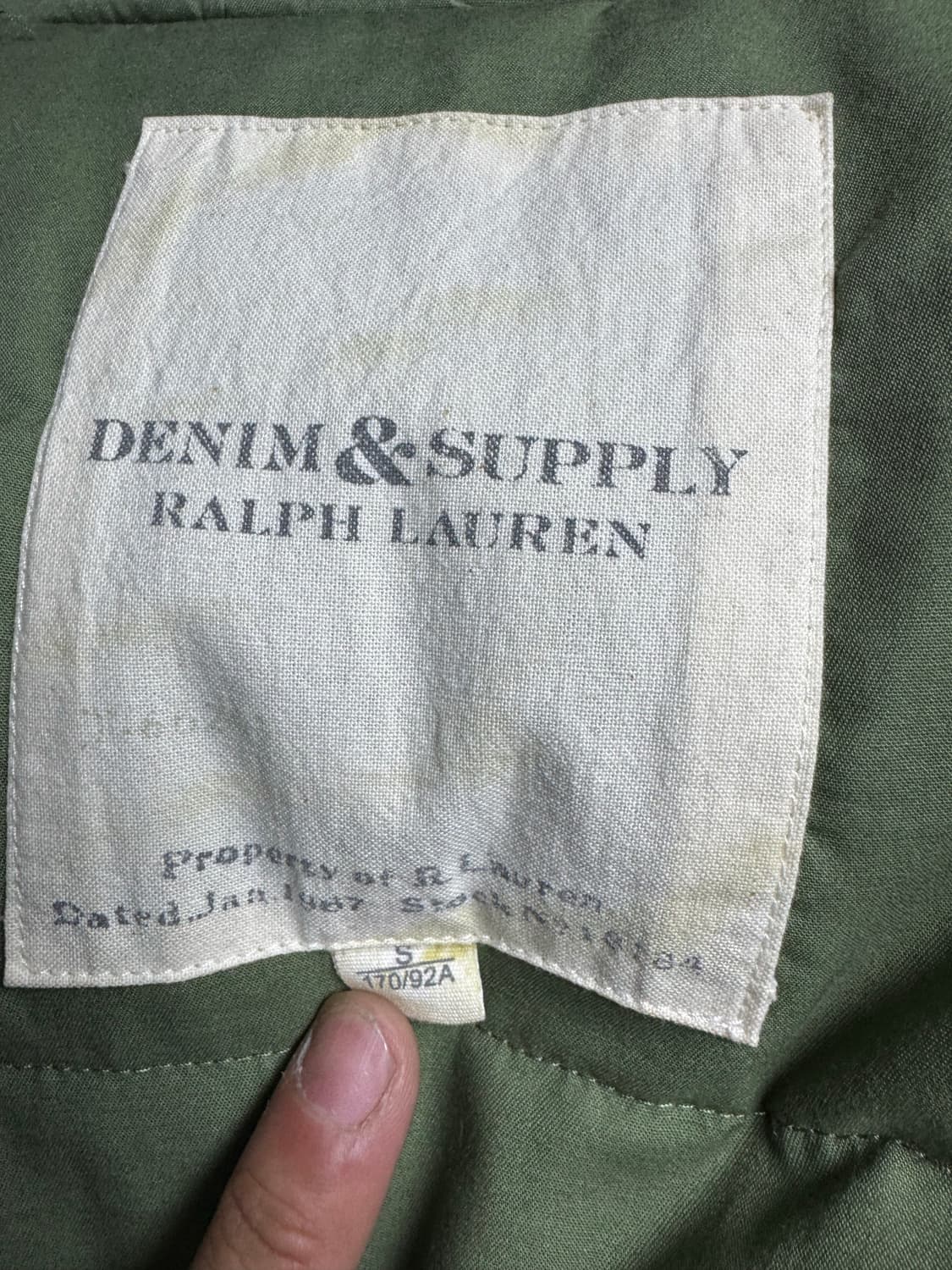 폴로 밀리터리 성조기 다운패딩 상품이미지5