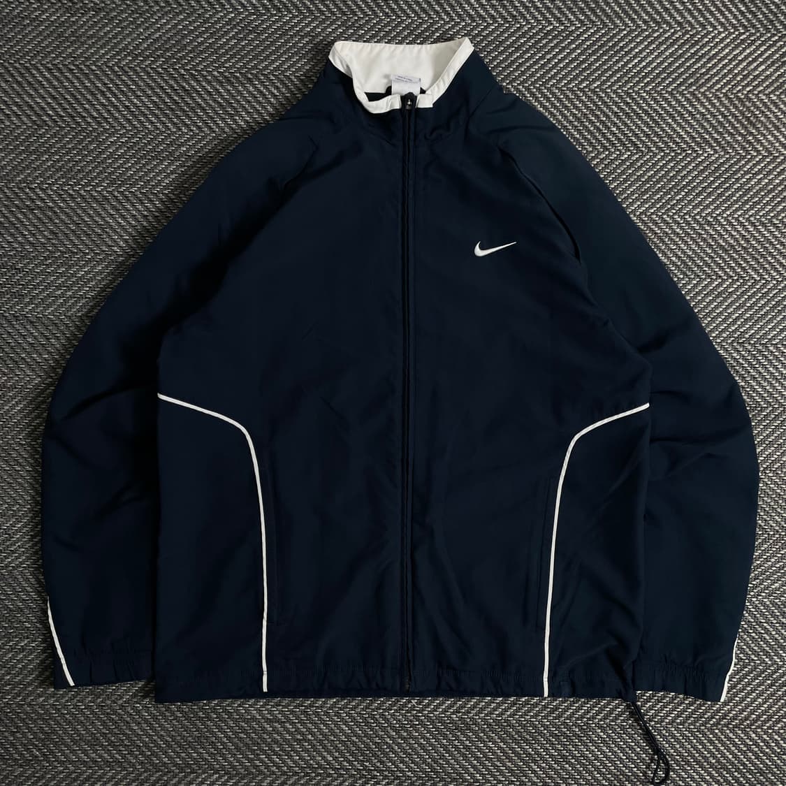 나이키 드라이핏 네이비 배색 올드스쿨 바람막이y 2944 상품이미지2