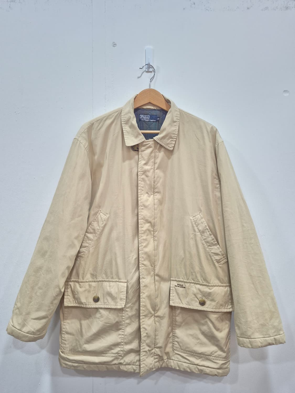 폴로랄프로렌 베이지색 점퍼 헌팅 자켓 남성 100~105사이즈 상품이미지1