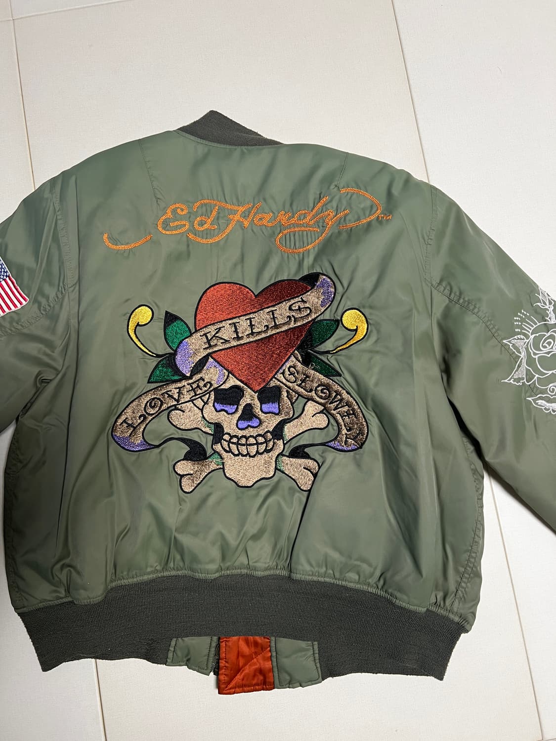 빈티지 ma-1 항공잠바 상품이미지2