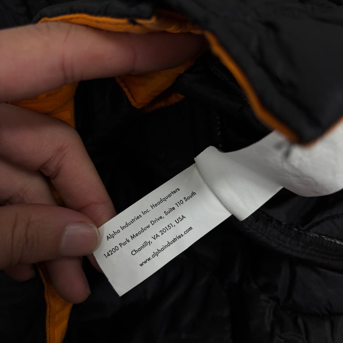 알파인더스트리 퀼티드 후드 자켓 상품이미지8