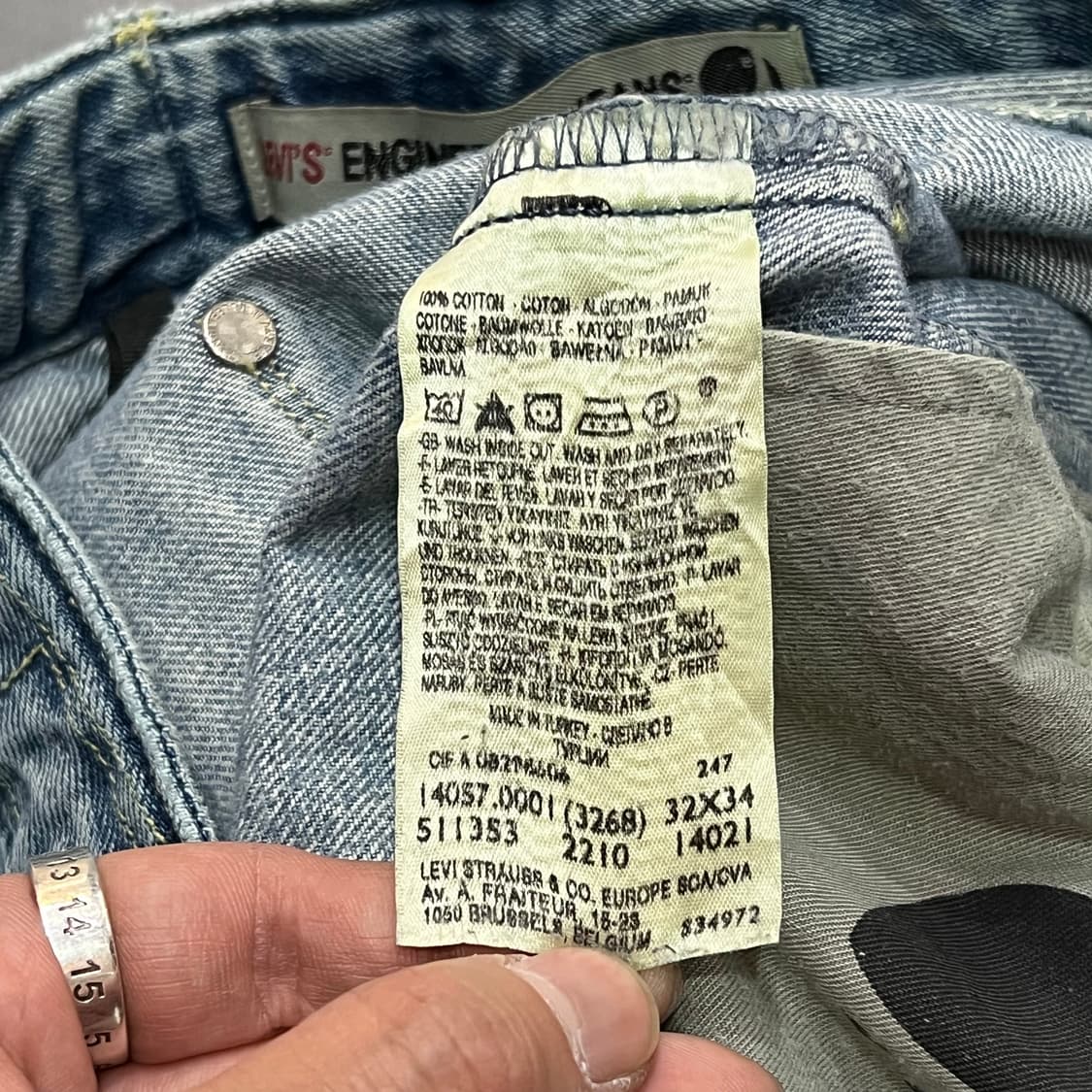  리바이스 엔지니어드진 데님 팬츠 y14551 상품이미지9