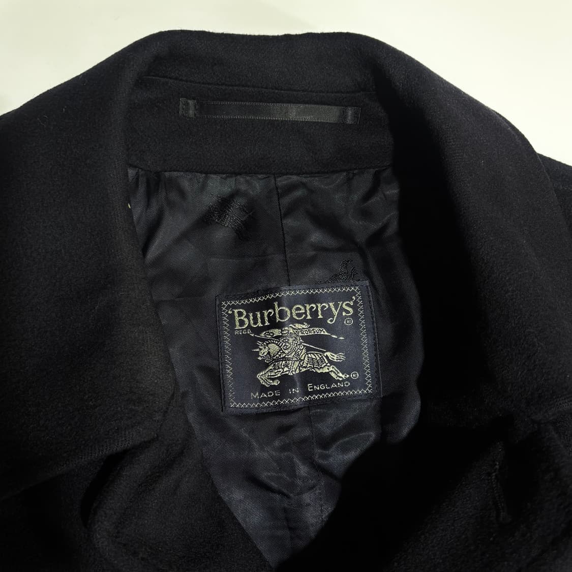 버버리 싱글 블랙 맥코트  상품이미지4