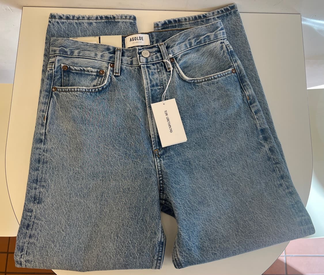 에이골드 AGOLDE 90년대 크롭 미드 라이즈 루즈 스트레이트 상품이미지8