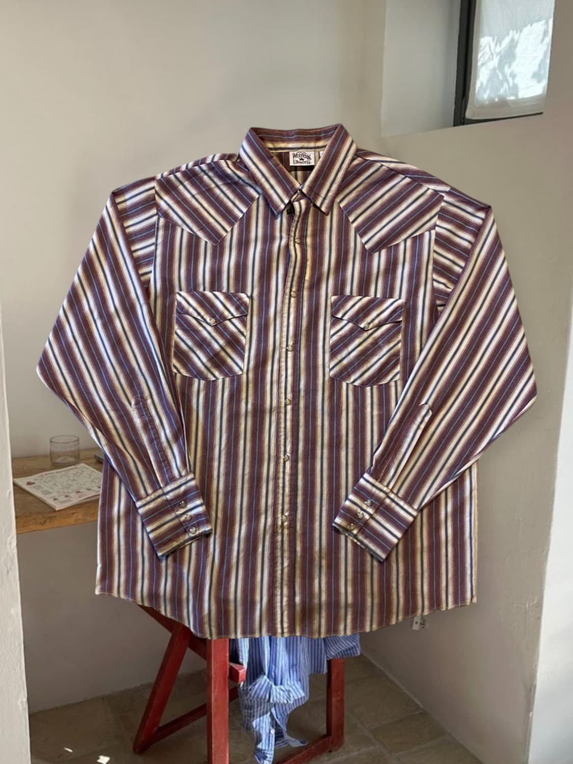 빈티지 웨스턴 셔츠 (Man XL) 상품이미지1