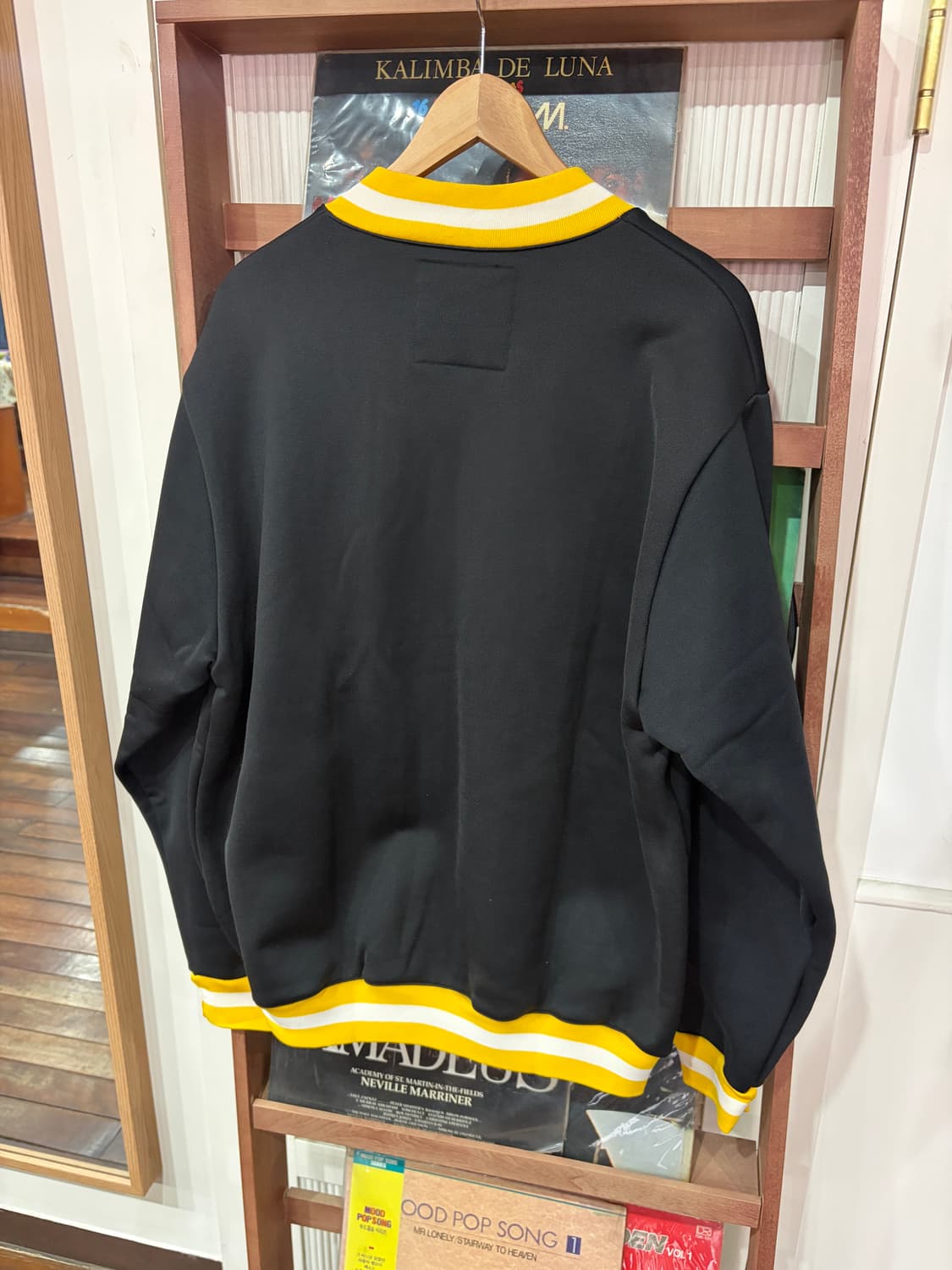 J78 베이프 컬리지 로고 바시티 자켓 상품이미지6