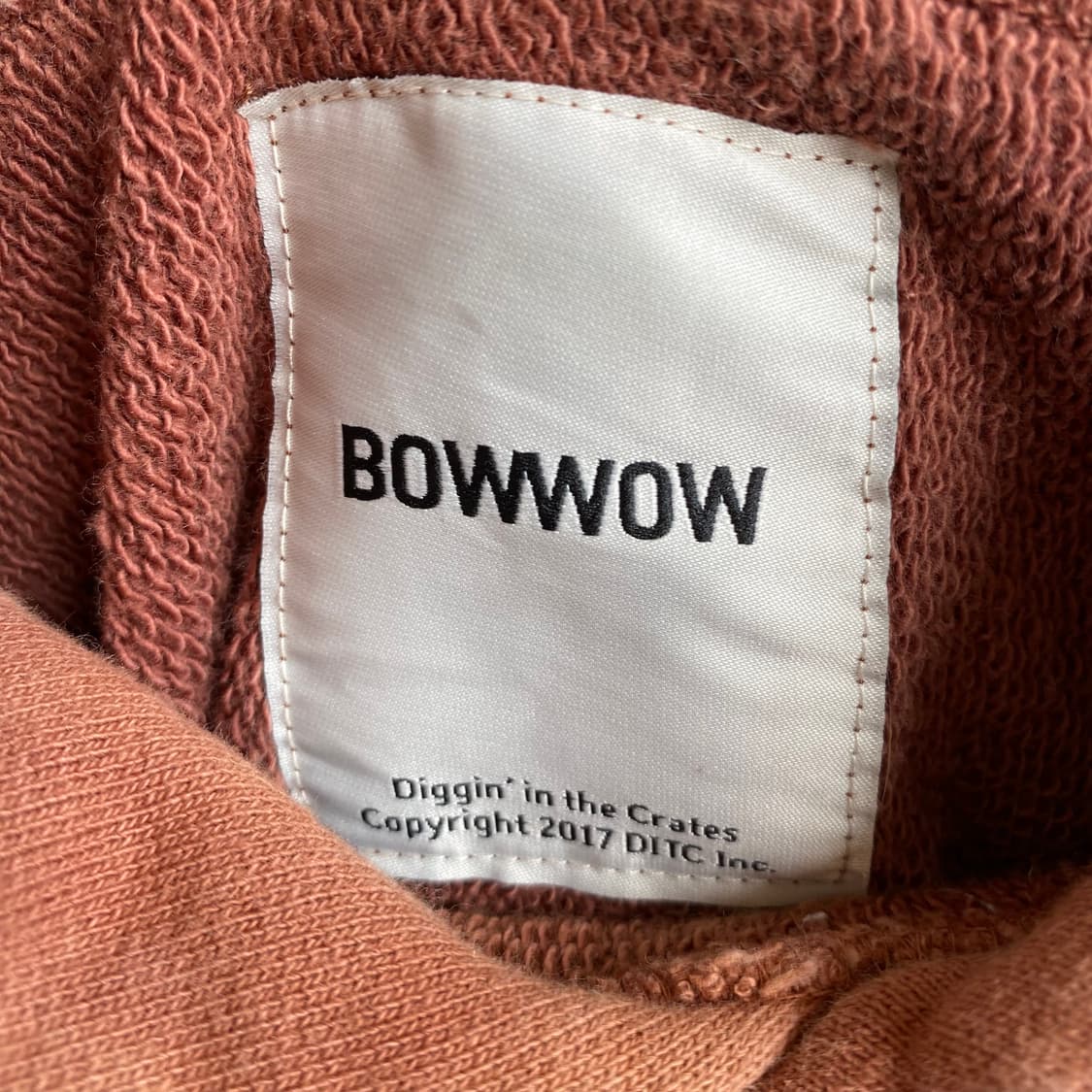 (L) bowwow 에이징 데미지 후드 상품이미지3