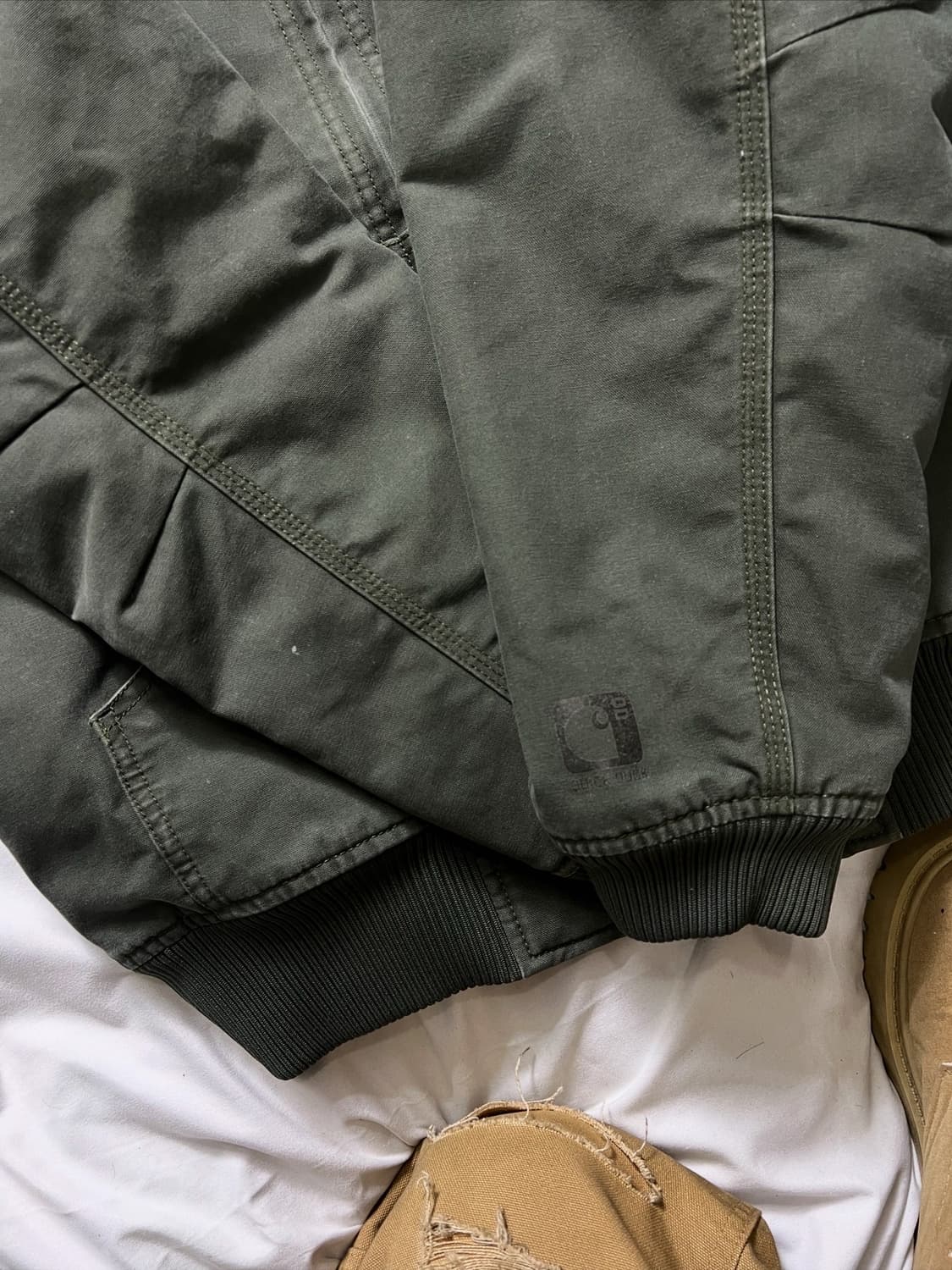 칼하트 모스그린 액티브 자켓 상품이미지9