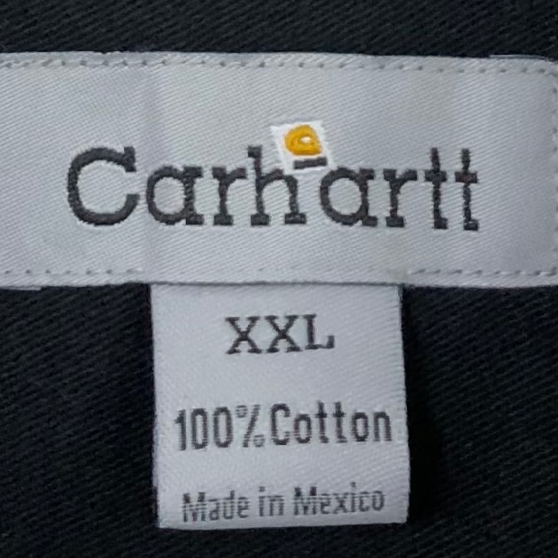 Xxl 칼하트 블랙 워크 셔츠 상품이미지3