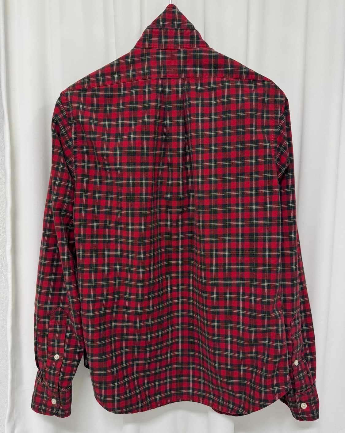 랄프로렌 클래식핏 체크 셔츠 상품이미지4