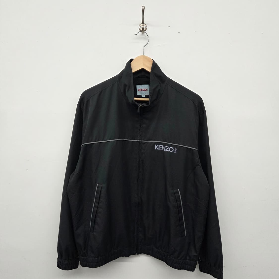 KENZO 골프 블랙 바람막이 자켓 남L 상품이미지1