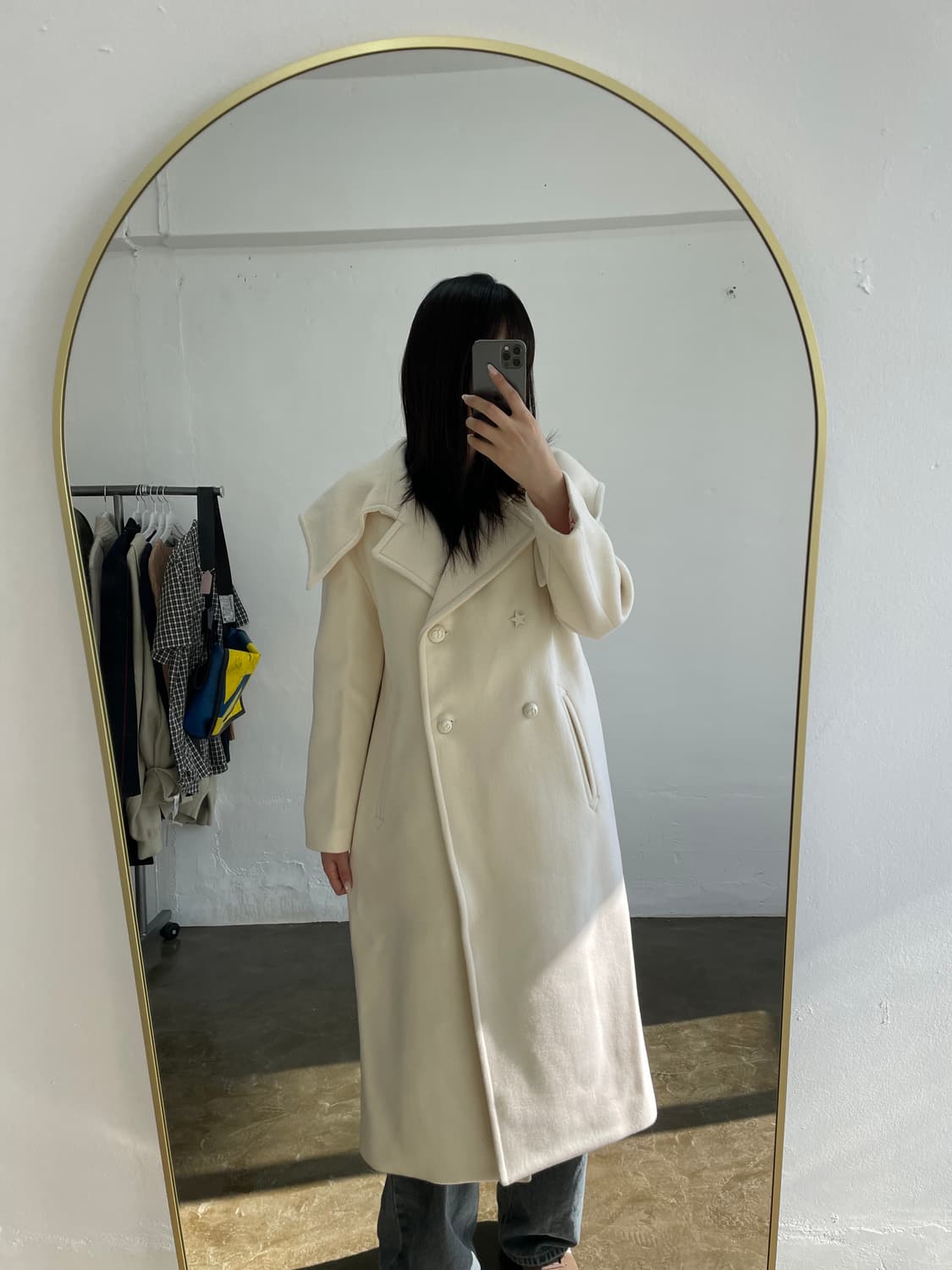 럭키슈에뜨 코트 새상품 상품이미지3