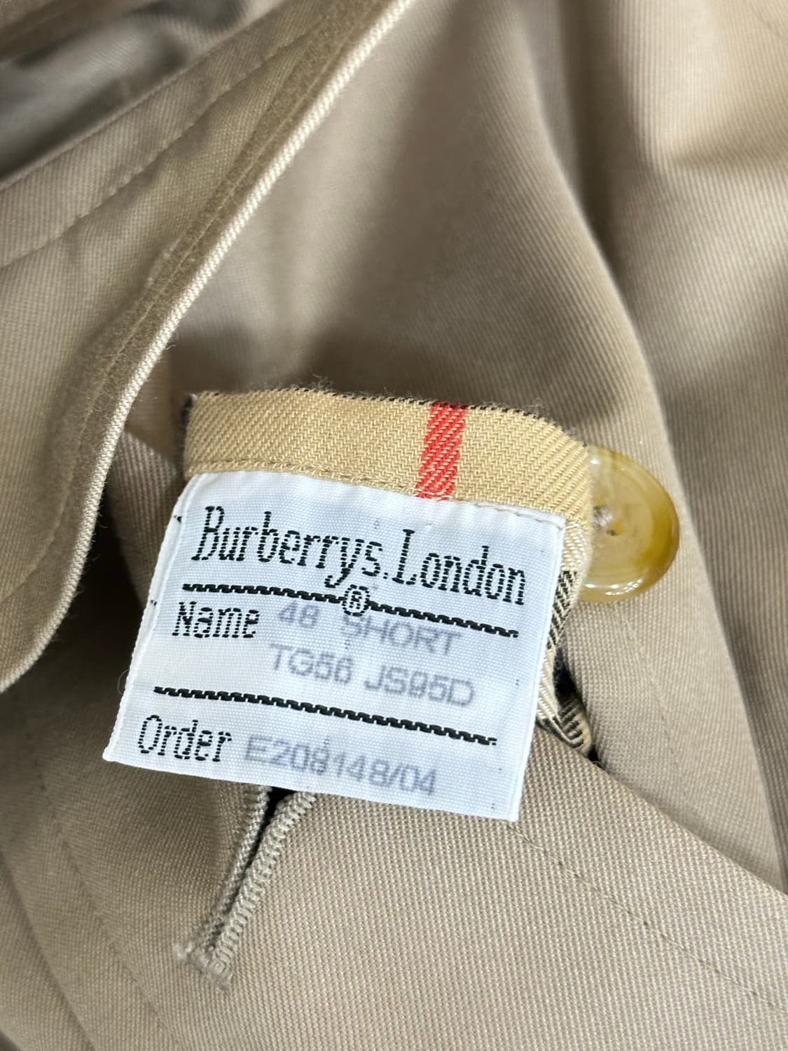 버버리 남성 트렌치코트 상품이미지6