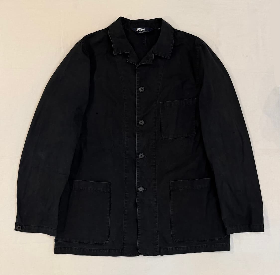 폴로 랄프로렌 일판 프렌치 워크자켓 초어자켓 블랙 상품이미지1