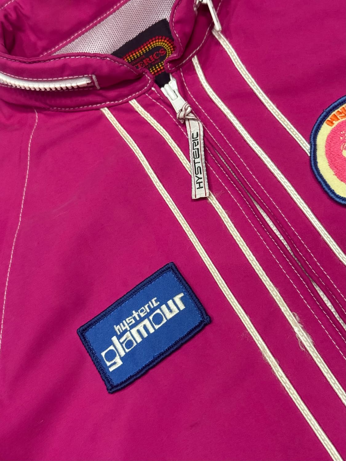 히스테릭 글래머 아카이브 히스걸 패치 후드 집업 자켓 상품이미지3