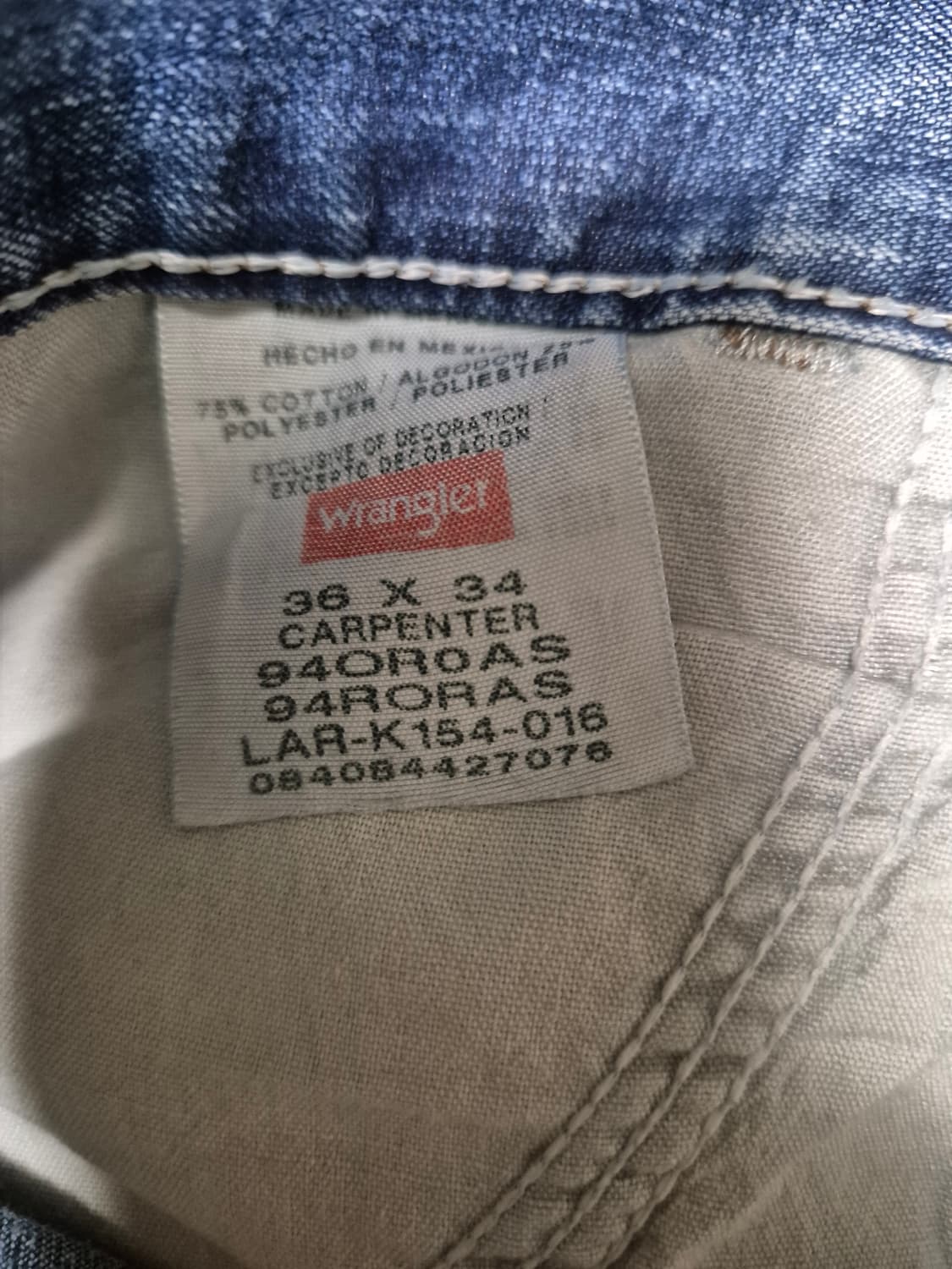 Wrangler 랭글러 데님 카펜터 팬츠 상품이미지4