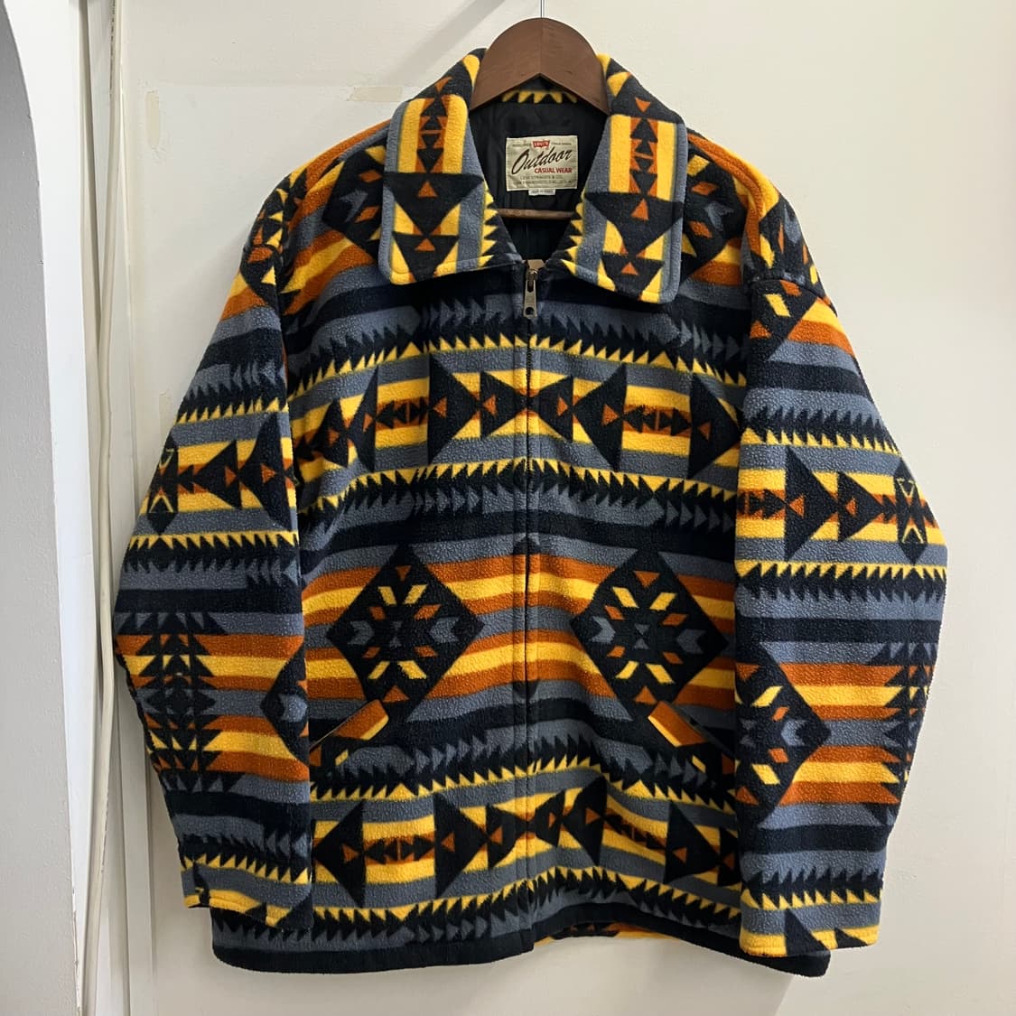 N212 90s 리바이스 나바호 퀼팅 플리스 자켓 상품이미지1