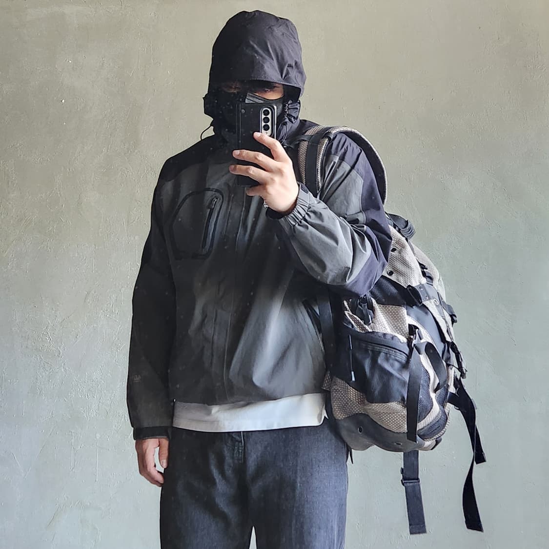 콜롬비아 티타늄 고어텍스 시멘트 자켓 상품이미지4