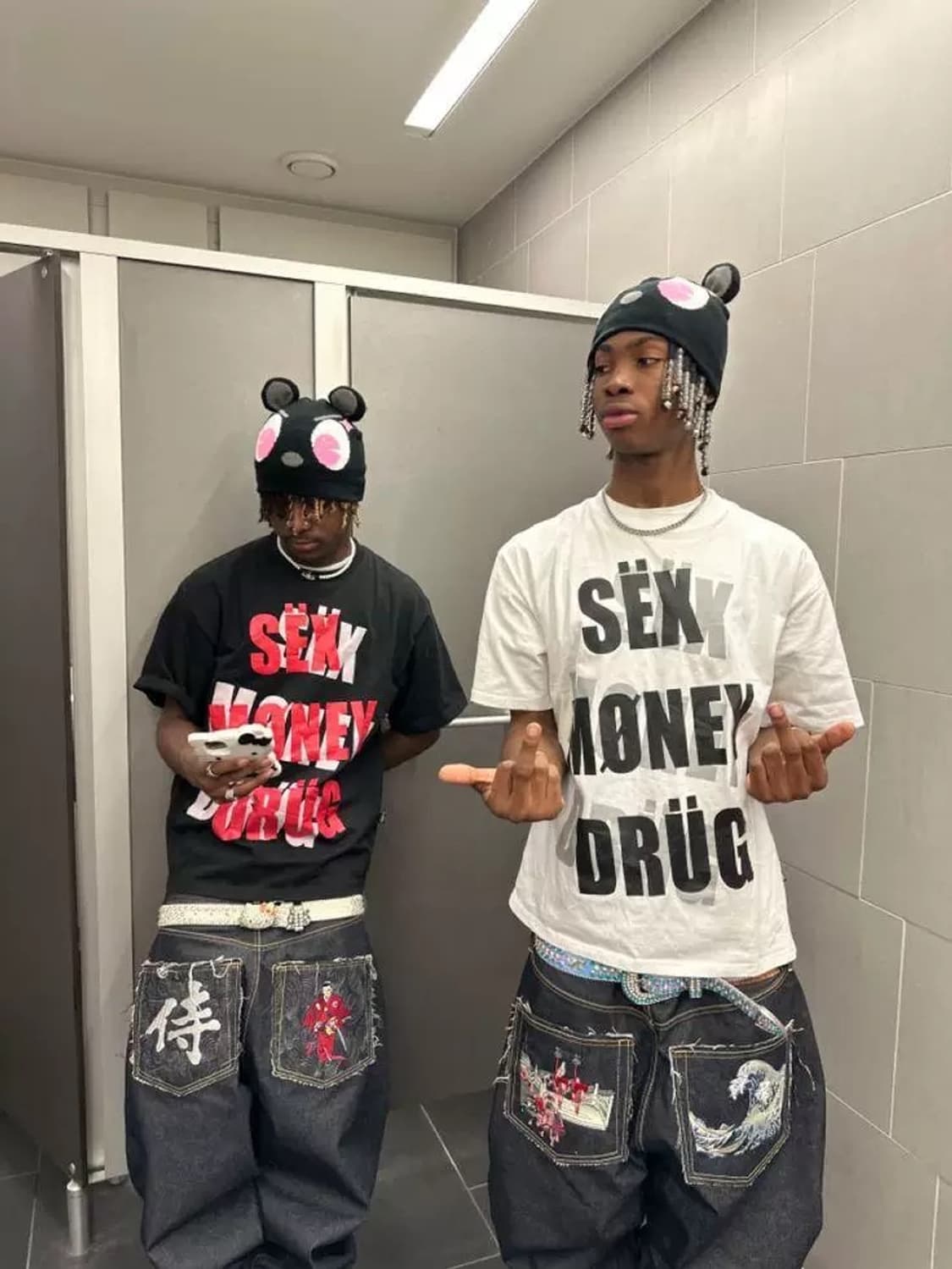 섹시 머니 드럭 오버핏 반팔티 / 맨투맨 상품이미지4